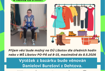 Dobročinný bazárek v Libotově