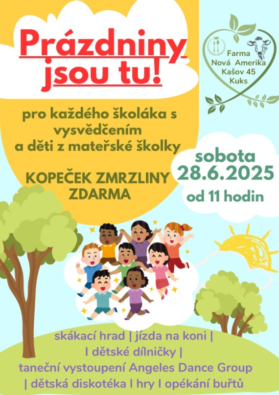 Prázdniny jsou tu!