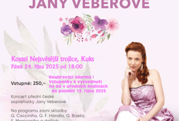Koncert Jany Veberové