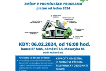 Seminář o změnách v podmínkách programu NZÚ