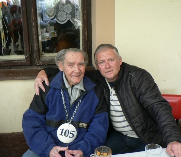 Pan Čeněk Petřík slaví 105 let